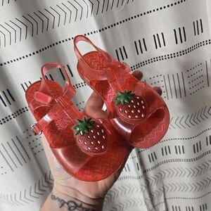 Old Navy Kids Strawberry Jelly Sandals - Red